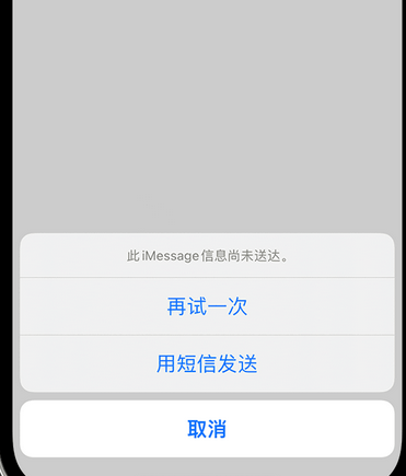 翁田镇apple维修iPhone上无法正常发送iMessage信息